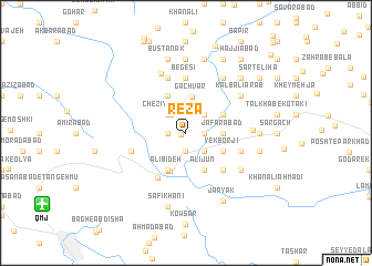 map of Reẕā