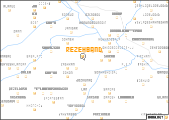 map of Rezehband