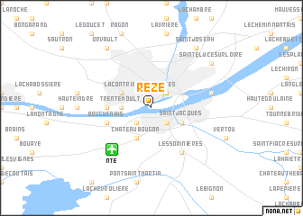 map of Rezé