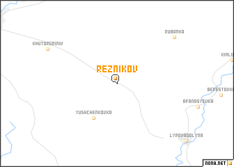 map of Reznikov