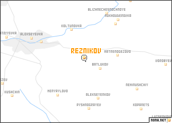 map of Reznikov