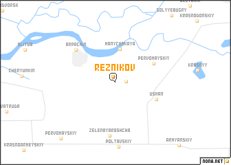 map of Reznikov