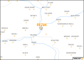 map of Rezük