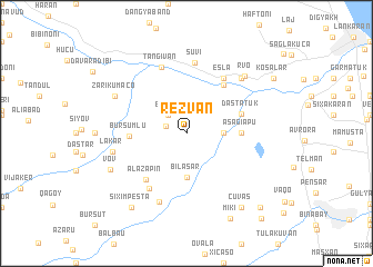 map of Rezvan