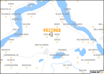 map of Rezzago