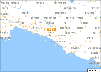 map of Rezza