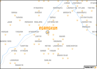 map of Rgangkum