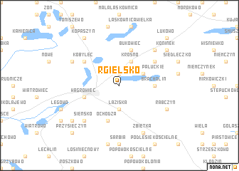 map of Rgielsko