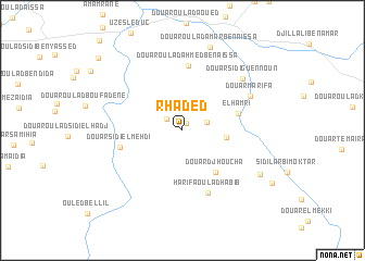 map of Rhaded