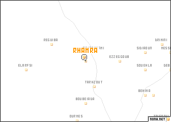 map of Rhamra