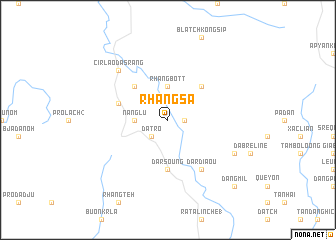 map of Rhang Sa