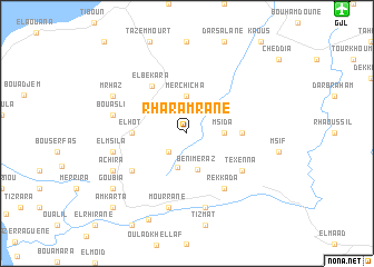 map of Rhar ʼAmrâne