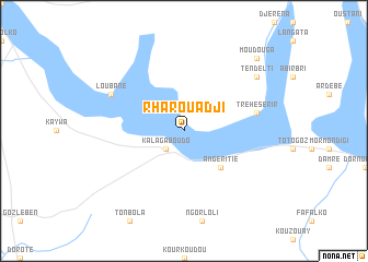 map of Rharouadji