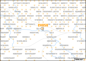 map of Rhäsa