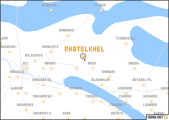 map of Rhat el Khel