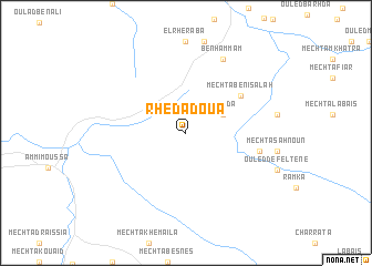 map of Rhedadoua