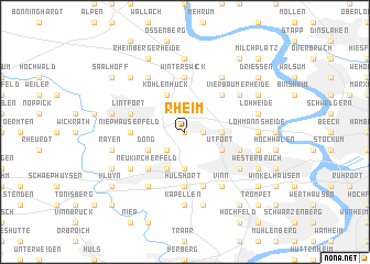 map of Rheim