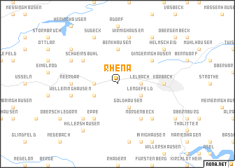 map of Rhena