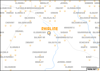 map of Rhialine