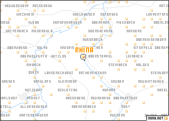 map of Rhina