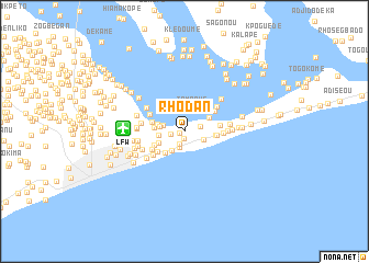 map of Rhodan