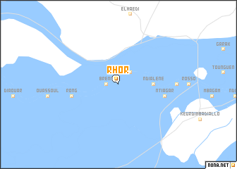 map of Rhor