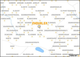 map of Rhoualem