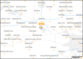 map of Rho