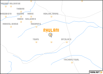 map of Rhulani