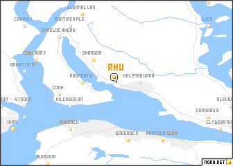 map of Rhu