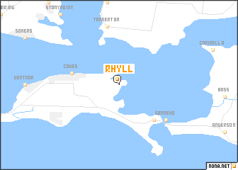 map of Rhyll