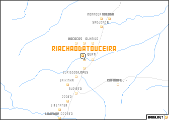 map of Riachão da Touceira