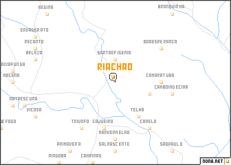 map of Riachão