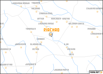 map of Riachão