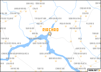 map of Riachão