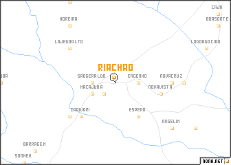 map of Riachão