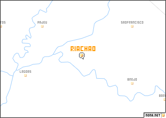 map of Riachão