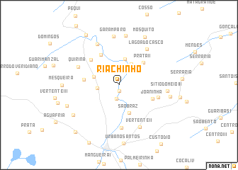 map of Riachinho