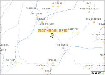 map of Riacho da Luzia