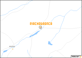 map of Riacho da Onça