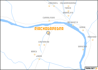 map of Riacho da Pedra