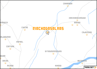 map of Riacho das Almas