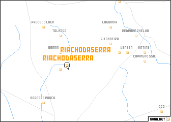 map of Riacho da Serra