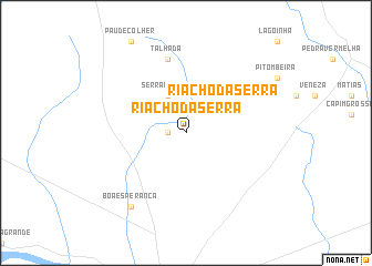 map of Riacho da Serra