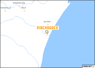 map of Riacho Doce