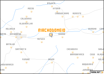 map of Riacho do Meio