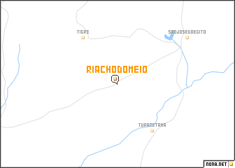 map of Riacho do Meio