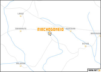 map of Riacho do Meio