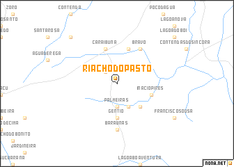 map of Riacho do Pasto