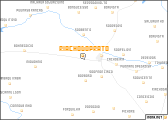 map of Riacho do Prato